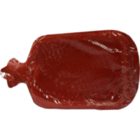 WÄRMFLASCHE Gummi 2 l Doppellamelle