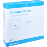 BIATAIN Silicone Schaumverband 12,5x12,5 cm