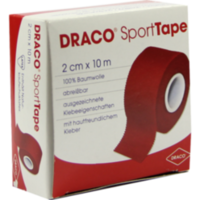 DRACO TAPEVERBAND 2 cmx10 m rot