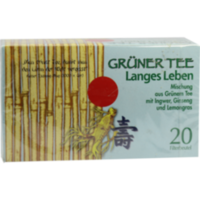 GRÜNER TEE+Ingwer+Ginseng Filterbeutel