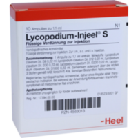 LYCOPODIUM INJEEL S Ampullen