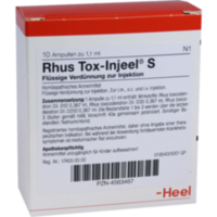 RHUS TOX Injeel S Ampullen