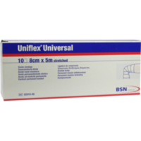 UNIFLEX Universal Binden 8 cmx5 m Zellglas weiß