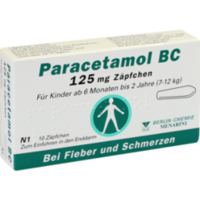 PARACETAMOL BC 125 mg Suppositorien