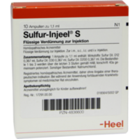 SULFUR INJEEL S Ampullen