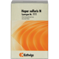 SYNERGON KOMPLEX 111 Hepar sulfuris N Tabletten