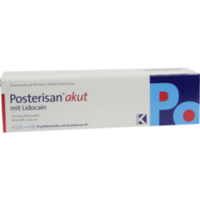 POSTERISAN Akut Salbe mit Analdehner