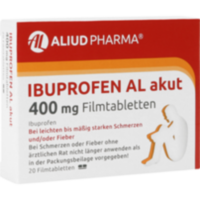 IBUPROFEN AL akut 400 mg Filmtabletten