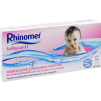 RHINOMER babysanft Meerwasser 5ml Einzeldosispip.