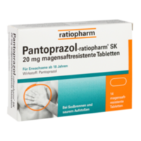 PANTOPRAZOL-ratiopharm SK 20 mg magensaftres.Tabl.