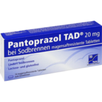 PANTOPRAZOL TAD 20 mg b.Sodbrenn. magensaftr.Tabl.