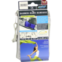 BORT ActiveColor Daumen Hand Band.M blau