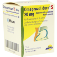 OMEPRAZOL dura S 20 mg magensaftresist.Hartkapseln