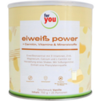FOR YOU eiweiß power Vanille Pulver