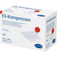 ES-KOMPRESSEN steril 10x20 cm 12fach Großpackung