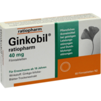 GINKOBIL-ratiopharm 40mg Filmtabletten