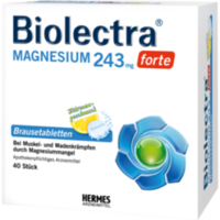 BIOLECTRA Magnesium 243 forte Zitrone Brausetabl.