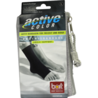 BORT ActiveColor Knöchelbandage L schwarz