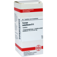 FERRUM METALLICUM D 5 Tabletten