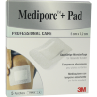 MEDIPORE+Pad 3M 5x7,2cm 3562NP Pflaster