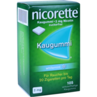 nicorette Kaugummi 2mg whitemint