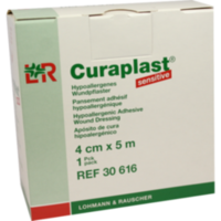 CURAPLAST Wundschnellverb.sensitiv 4 cmx5 m