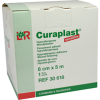 CURAPLAST Wundschnellverb.sensitiv 8 cmx5 m