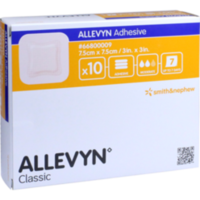 ALLEVYN Adhesive 7,5x7,5 cm haftende Wundauflage