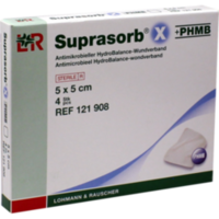 SUPRASORB X+PHMB HydroBalance Wundverb.5x5 cm