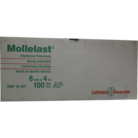 MOLLELAST Binden 6 cmx4 m weiß lose