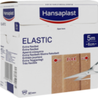 HANSAPLAST Elastic Pflaster 6 cmx5 m