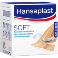 HANSAPLAST Soft Pflaster 8 cmx5 m Rolle