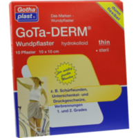 GOTA-DERM thin hydrokoll.Wundpfl.steril 10x10 cm