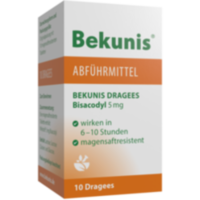 BEKUNIS Dragees Bisacodyl 5 mg magensaftres.Tabl.