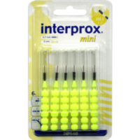 INTERPROX reg mini gelb Interdentalbürste Blister