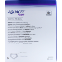 AQUACEL Foam adhäsiv Sakral 16,9x20 cm Verband