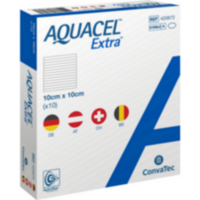 AQUACEL Extra 10x10 cm Verband