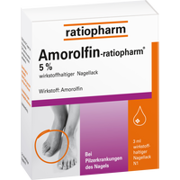 AMOROLFIN-ratiopharm 5% wirkstoffhalt.Nagellack