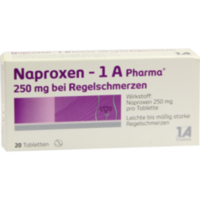 NAPROXEN-1A Pharma 250 mg b.Regelschmerzen Tabl.