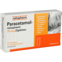 PARACETAMOL-ratiopharm 75 mg Zäpfchen