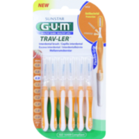 GUM TRAV-LER 0,9mm Kerze orange Intendent.+6Kappen