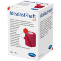 IDEALAST-haft color Binde 8 cmx4 m rot