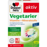 DOPPELHERZ Vegetarier Vitamine+Mineralstoffe aktiv