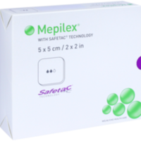 MEPILEX 5x5 cm Schaumverband