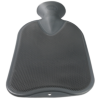 FASHY Wärmflasche Doppellamelle anthrazit 6460 21