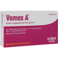 Vomex A Kinder Suppositorien 70mg forte