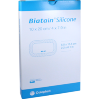 BIATAIN Silicone Schaumverband 10x20 cm