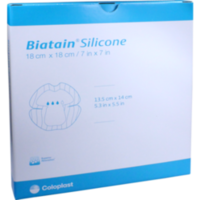 BIATAIN Silicone Schaumverband Ferse 18x18 cm