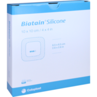 BIATAIN Silicone Schaumverband 10x10 cm