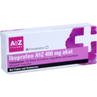Ibuprofen AbZ 400 mg akut Filmtabletten